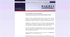 Desktop Screenshot of dakhli.de